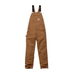 Carhartt 102776 - Salopette Ultra Résistante - Homme - Créée Grâce Au Savoir-Faire Du Crew - W38/L34 - carhartt® brown