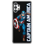 ERT GROUP Coque de téléphone Portable pour Samsung A32 5G Original et sous Licence Officielle Marvel Motif Captain America 030 Parfaitement adapté à la Forme du téléphone Portable, Coque en TPU