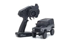 Kyosho 32526GM MINI-Z 4x4 Series Land Rover Defender 90 Grey/Black Ready Set