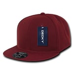 Decky Retro Fitted Caps Head Wear - Cardinal, Size 24