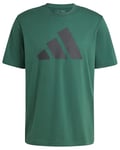 adidas Homme PWR 3 Graphic Tee, Collegiate Green, XS