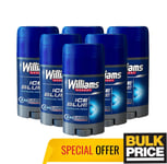 Williams Ice Blue Deodorant Stick Alu-Free 75ml 3, 6 Pack