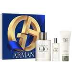 Armani Acqua di Gío Homme EDT Holiday Set 2023 (100 + 15 + 75 ml)