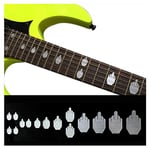 Inlay Sticker Marqueurs de Frettes pour Guitares & Basses - James Hetfield (Metallica) Middle Fingers