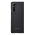 Samsung Galaxy Z Fold3 Aramid Cover -suojakotelo. Musta