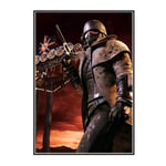 chtshjdtb Fallout New Vegas Poster Fallout Game Wall Art Posters Painting Print Living Room Home Decoration -20X28 Inch No Frame 1 Pcs