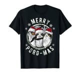 Star Wars Merry Porg-Mas Christmas Holiday T-Shirt T-Shirt