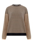 Great Plains Super Soft Knit Crew Neck Jumper, Black Sand