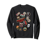 Star Wars Skeleton Crew Vintage Character Patches Sweatshirt