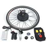 28'' E-Bike Kit de transformation 36V 500W Brushless Motor Hub Control E-Bike Kit de transformation roue avant contrôleur de vitesse avec écran lcd