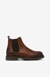 Jack & Jones - Boots jfwVauxhall Leather Chelsea Boot SN - Brun