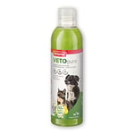 Beaphar - VETOPURE - Shampoing répulsif antiparasitaire pour Chien et Chat - Extraits de Margosa, de Pyrèthre et de Lavandin - Contre Les puces, tiques et moustiques - Action immédiate - 250ml