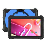 7 tuuman tabletti 8 Core CPU Android 10 2.4G 5G WIFI 4GB 32GB 1960x1080 IPS 5000mah Kids Tablet EU Plug 100?240V Sininen