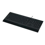 Logitech K280e Pro Clavier Filaire, Clavier QWERTY US - Noir