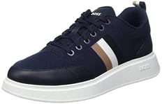 BOSS Homme Bulton_Runn_knwb Basket, Dark Blue401, 45 EU