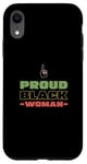 Coque pour iPhone XR Fière femme noire