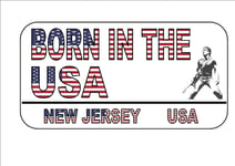 Born In The Usa Bruce Springsteen Novelty Reproduction Street Sign Wall Plaque Decoration Props Plaque 8X12 inch