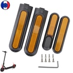 Caches Vis pour Axes de Roues Catadioptres Trottinette Électrique Xiaomi 4 Pro