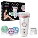 Braun Silk-épil 9 Epilator for Women, Hair Removal with SkinSpa SensoSmart Ep...