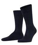 FALKE Men's Sensitive London M SO Cotton With Soft Tops 1 Pair Socks, Blue (Dark Navy 6375) new - eco-friendly, 11.5-14