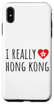 Coque pour iPhone XS Max J'aime vraiment Hong Kong