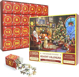 Advent Calendar 2023 Christmas Jigsaw Puzzles, 24 Days of Christmas Countdown