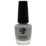 W7 Cosmetics Grey Nail Polish 15ml Powder Grey