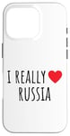 iPhone 16 Pro I Really Love Russia Case