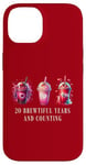 Coque pour iPhone 14 20 ans de travail anniversaire de travail Frappe drôle 20e année