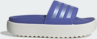 Adidas Adidas Adilette Platform Slides Urheilu SEMI COBALT BLUE / BLUE SPARK MET. / CORE WHITE