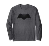 Batman v Superman Beveled Bat Logo Manche Longue