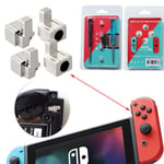 1Set metalliset vaihtosoljet Nintendo Switch JoyConin korjausosille ruuvimeisselillä pelaamiseen tarkoitettujen kiinteiden osien korjaussarja