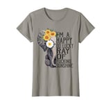 I'm A Happy Go Lucky Ray Of Fucking Sunshine Hippie Elephant T-Shirt