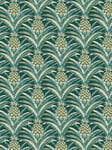 John Lewis Ananas Forest Fabric, Green