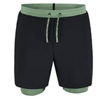 Odlo Homme Short de course 2-en-1 X-ALP TRAIL 6 INCH