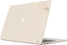 Jcpal Jcpal Macguard 2In1 Skin Set Case - Protective Film For Macbook Air 13" M2 Starlight