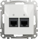 Switch - hub ethernet - injektor Schneider electric - SDD111462 - GN.KOMP.2XRJ45 6UTP VIT SEDNA DES