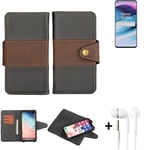 wallet case for OnePlus Nord N20 5G + earphones bookstyle cover pouch