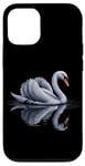 Coque pour iPhone 12/12 Pro Empileurs d'argent physiques Funny Silver Swan Precious Metals