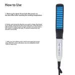 Multifunctional Electric Hair Comb Brush Straightening Comb Straight Hair A