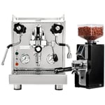 Profitec Pro 500 PID Inkl. Eureka Mignon Libra Krom/Matt Svart Espressokvarn