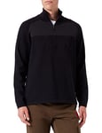 BOSS Men's Zine Pullover Sweater, Black1, L