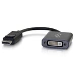 C2G DisplayPort to DVI-D Active Adapter - Video Converter - Black - skjermkabel