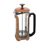 La Cafetière Roma Stainless Steel Cafetière, Eight Cup, Copper, Gift Boxed