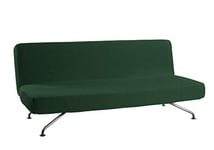 Martina Home Housse de canapé clic clac Modèle émilie 39x60x6 cm Vert Bouteille