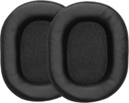 2X Coussinet Compatible Avec Corsair Hs65 / Hs55 / Hs55Pro Coussinet - Coussinets En Mousse Pour Casque Audio - Noir[CAS313142]