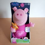 Peppa's Bedtime Lullabies Plush Interactive Doll Songs Phrases Peppa Pig 28cm