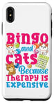 iPhone XS Max Bingo Player Cat Bingo And Cats Because Therapy Is Expensive Case