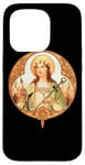 iPhone 15 Pro St Philomena Catholic Girls Teens Vintage Prayer Case