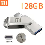 Xiaomi-Clé USB 3.1,2 To,1 To,512 Go,interface Type-C,téléphone portable,ordinateur,transmission mutuelle,mémoire USB portable - Type 128GB